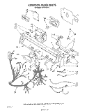 CONTROL PANEL , LIT/OPTIONAL Diagram and Parts List for KUDI21DS3  KitchenAid Dishwasher