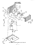 SECTION Diagram and Parts List for AC1202XM0  Whirlpool Air Conditioner