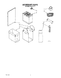 ACCESSORY Diagram and Parts List for KUCC151V1  KitchenAid Trash Compactor