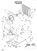 UNIT PARTS Diagram and Parts List for KUIA15NRHS4  KitchenAid Ice Maker