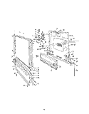 DOOR Diagram and Parts List for 8585L00  Roper Dishwasher