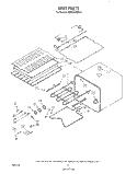 UNIT Diagram and Parts List for KEBS146SBL2  KitchenAid Wall Oven