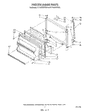 FREEZER DOOR Diagram and Parts List for ET18JMXWW00  Whirlpool Refrigerator