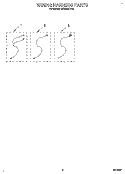 SECTION Diagram and Parts List for RC8430XTW2  Whirlpool Cooktop
