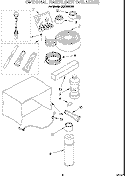 OPTIONAL Diagram and Parts List for CAH18WC42  Crosley Air Conditioner