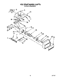 ICE CONTAINER Diagram and Parts List for KSSS48DBX00  KitchenAid Refrigerator
