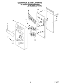 Part Location Diagram of 8171927 Whirlpool BUTTON-MIC