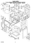 Part Location Diagram of W10104900 Whirlpool Trim, Bottom Vent (Biscuit)