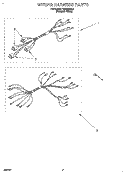 WIRING HARNESS, LIT/OPTIONAL Diagram and Parts List for FEP330BQ1  Roper Range