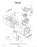 Part Location Diagram of 4332532 Whirlpool Trim, Burner Box Side