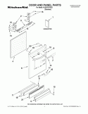 Part Location Diagram of W10287593 Whirlpool PANEL