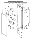 Part Location Diagram of L2255535B Whirlpool DOR-FIP BL