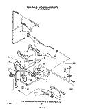 Part Location Diagram of 4157696 Whirlpool PIPE-MNFLD