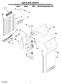 Part Location Diagram of W10803597 Whirlpool Scoop-Air Assembly