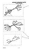 WIRING HARNESS, LIT/OPTIONAL Diagram and Parts List for FEP350YL0  Roper Range