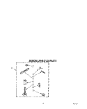 MISCELLANEOUS Diagram and Parts List for LA7088XTF1  Whirlpool Washer