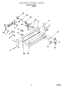 Part Location Diagram of 9780802 Whirlpool Light, Indicator (Switch,Selector(2))