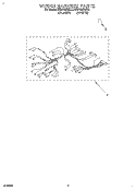 WIRING HARNESS Diagram and Parts List for KEBI100BBL0  KitchenAid Wall Oven