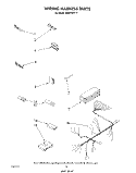 WIRING HARNESS Diagram and Parts List for DU8750XT0  Whirlpool Dishwasher