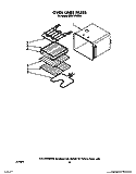 OVEN LINER Diagram and Parts List for KEBI141WBL0  KitchenAid Wall Oven