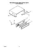 TOP GRILLE AND UNIT COVER Diagram and Parts List for KSSS48DYW00  KitchenAid Refrigerator