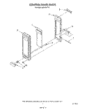 CONTROL PANEL Diagram and Parts List for MC8990XT0  Whirlpool Microwave