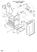 CONTIANER Diagram and Parts List for TU4700XXP2  Whirlpool Trash Compactor