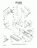 UNIT PARTS Diagram and Parts List for G25EFSB23S7  Whirlpool Refrigerator