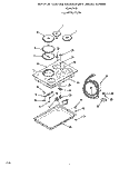 ELEC COUNTER UNIT Diagram and Parts List for C3457X0  Roper Range