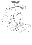 CONTROL, OPTIONAL Diagram and Parts List for 4KSRS27CHT01  KitchenAid Refrigerator