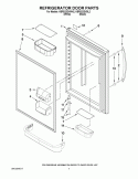 Part Location Diagram of 12643911SP Whirlpool BIN-CNTLVR