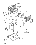 UNIT, LIT/OPTIONAL Diagram and Parts List for R1011  Whirlpool Air Conditioner