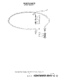 HEATER Diagram and Parts List for 4KUDC220T1  KitchenAid Dishwasher
