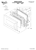 Part Location Diagram of 8204882 Whirlpool FRAME-DOOR