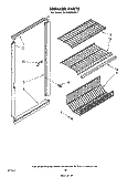 BREAKER Diagram and Parts List for EV150NXKW1  Whirlpool Freezer