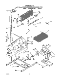 UNIT Diagram and Parts List for ET20DKXWW02  Whirlpool Refrigerator