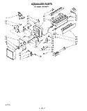 SECTION Diagram and Parts List for 3ECKMF9  Whirlpool Ice Maker