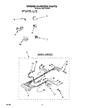 WIRING HARNESS Diagram and Parts List for RAL5144AL0  Whirlpool Washer