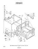 OVEN Diagram and Parts List for RM988PXVN2  Whirlpool Microwave Oven Combo