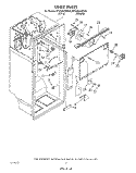 Part Location Diagram of 1116538 Whirlpool WIRING, FAN MOTOR