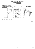WATER SYSTEM Diagram and Parts List for 6LBR7255BQ1  Whirlpool Washer
