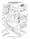 AIR FLOW AND CONTROL, LIT/OPTIONAL Diagram and Parts List for AC1824XM0  Whirlpool Air Conditioner