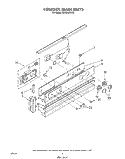 CONTROL PANEL , LIT/OPTIONAL Diagram and Parts List for RB1200XVN2  Whirlpool Wall Oven