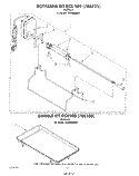 ROTISSERIE RCK989 (786225) , GRIDDL Diagram and Parts List for SC8900EMH1  Whirlpool Cooktop