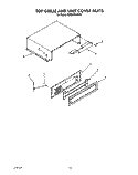 TOP GRILLE AND UNIT COVER Diagram and Parts List for KSSS48DAW01  KitchenAid Refrigerator