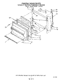 FREEZER DOOR Diagram and Parts List for ET18NKXWN00  Whirlpool Refrigerator