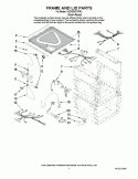 Part Location Diagram of WPW10171147 Whirlpool HOSE-DRAIN