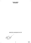 MISCELLANEOUS Diagram and Parts List for DU8770XB1  Whirlpool Dishwasher