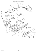 CONTROL, LIT/OPTIONAL Diagram and Parts List for RS20AQXFW00  Roper Refrigerator