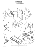 UNIT PARTS Diagram and Parts List for KFCP22EXMP3  KitchenAid Refrigerator